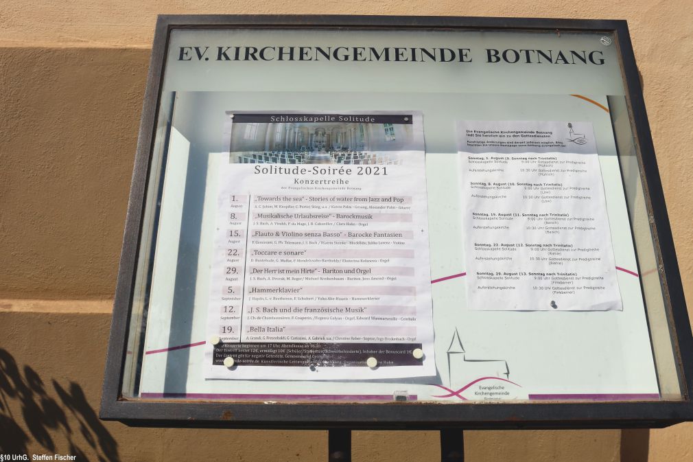 Aussichtspunkt Schloss Solitude