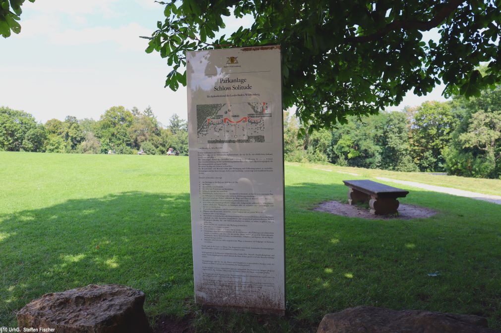 Aussichtspunkt Schloss Solitude