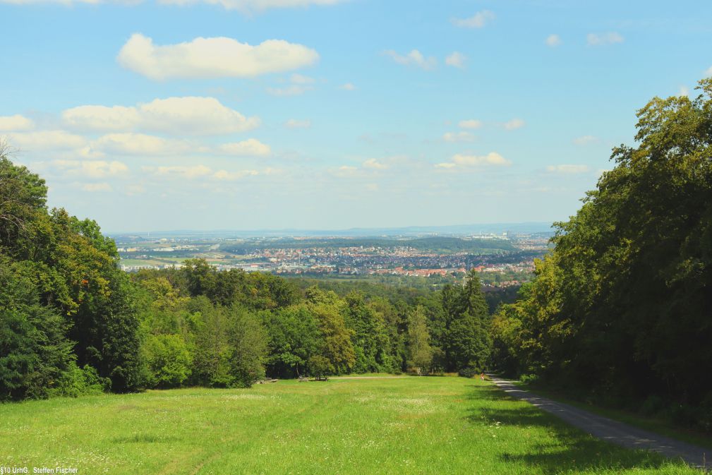 Aussichtspunkt Schloss Solitude