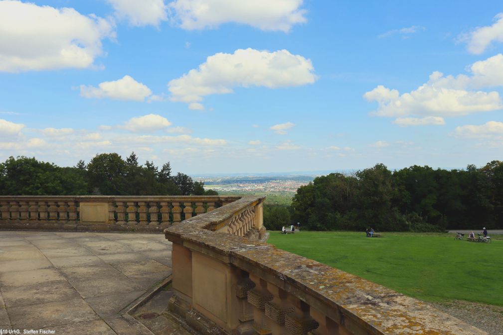 Aussichtspunkt Schloss Solitude