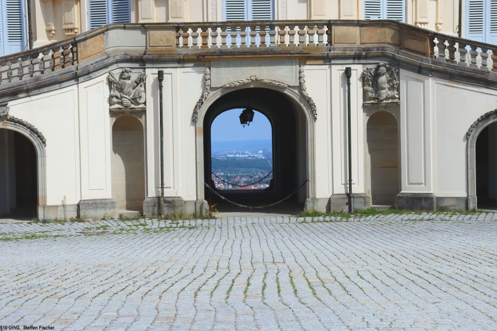 Aussichtspunkt Schloss Solitude