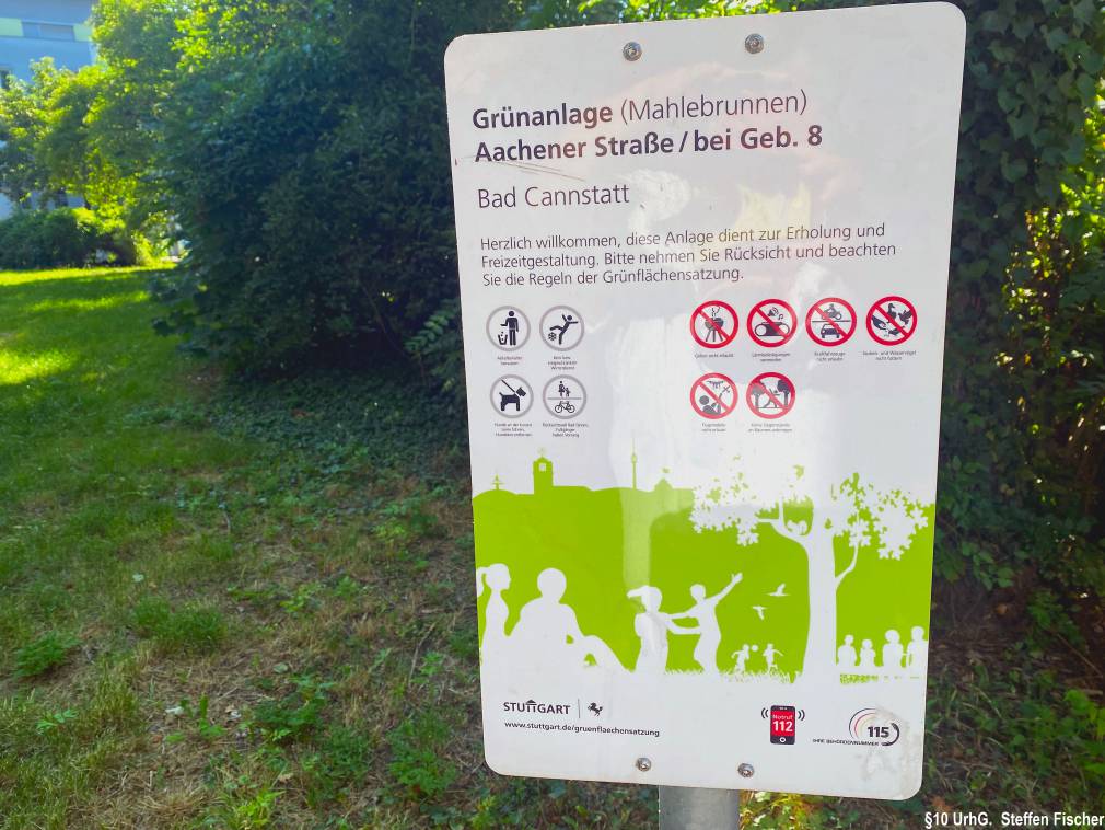 Gr�nanlage Aachenerstrasse