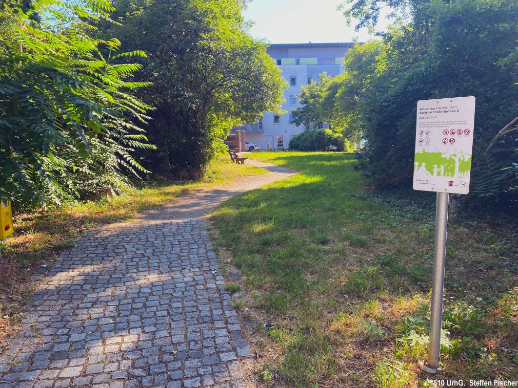 Gr�nanlage Aachenerstrasse