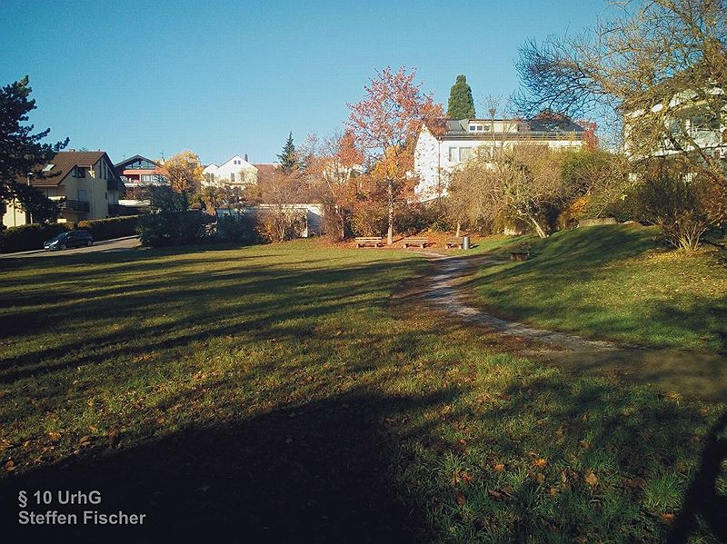 Gr�nanlage Allmersbacherstrasse