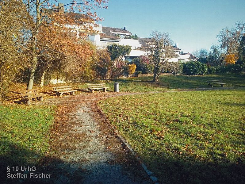 Gr�nanlage Allmersbacherstrasse