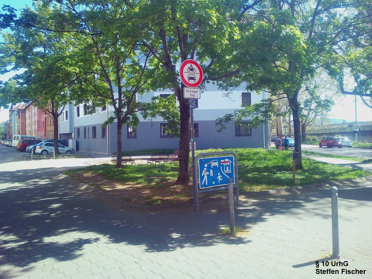 Gr�nanlage Decker/Gasteinerstr.