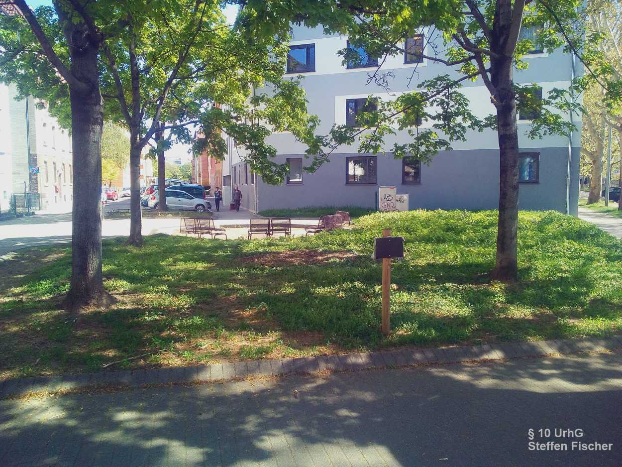 Gr�nanlage Decker/Gasteinerstr.