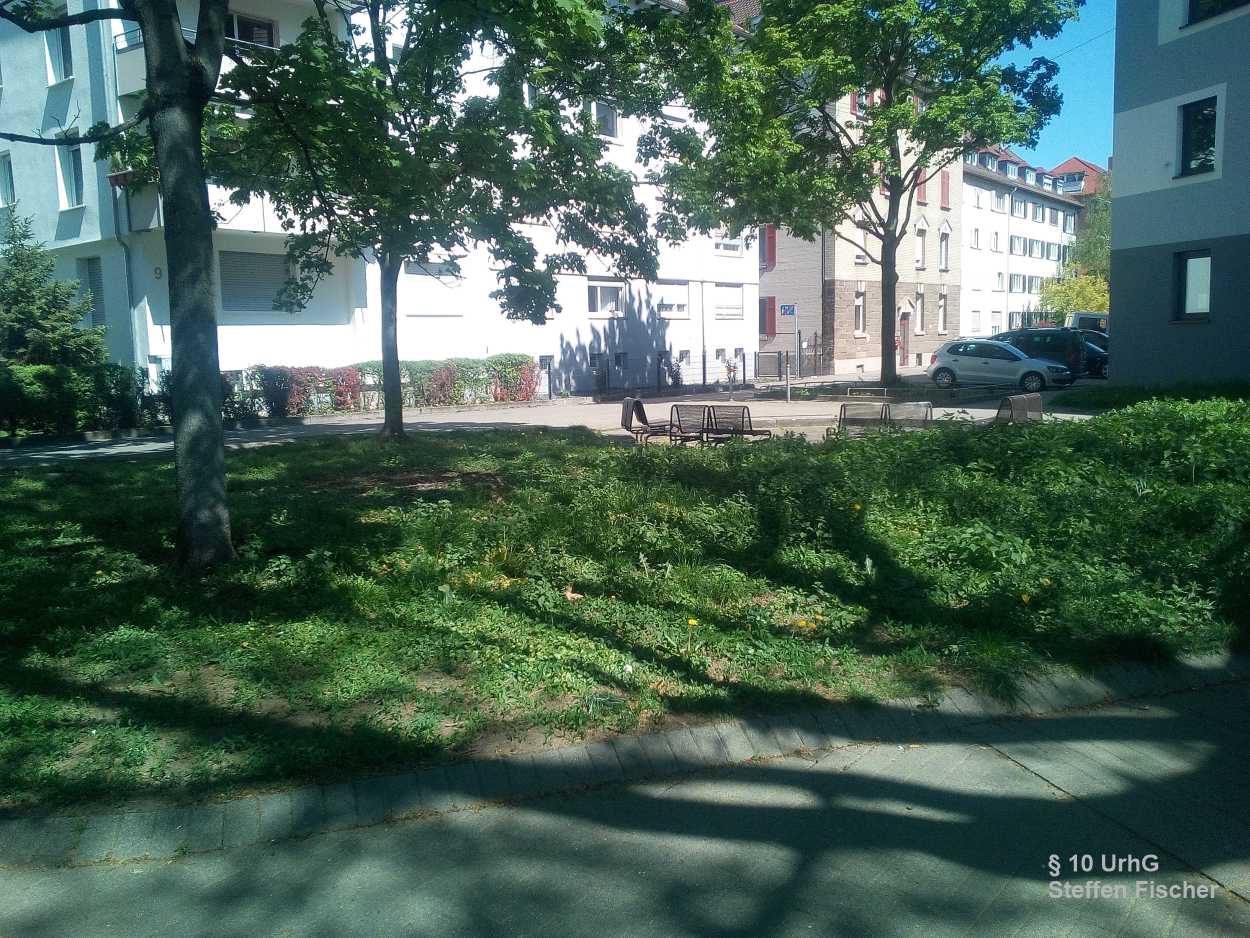 Gr�nanlage Decker/Gasteinerstr.