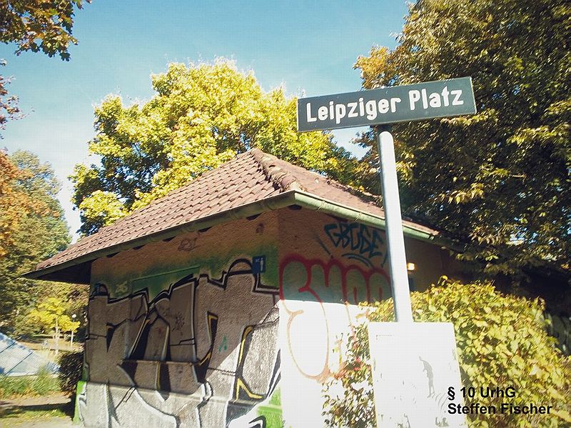 Gr�nanlage Leipziger Platz
